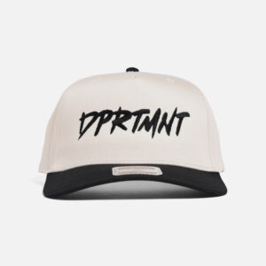 BASE BALL CAP NATURAL X BLACK