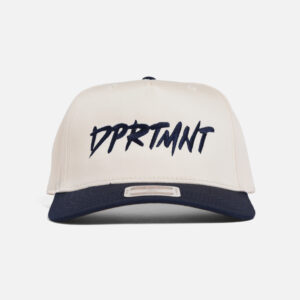BASE BALL CAP NATURAL X DARK NAVY